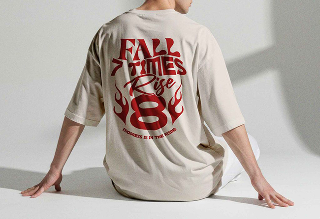 Oversized T-Shirt Mockup