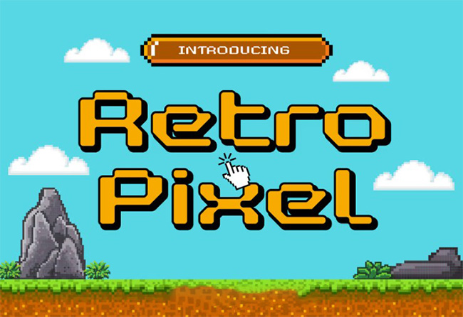 Retro Pixel Font