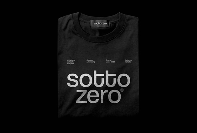 T-shirt in Plastic Wrap Mockup
