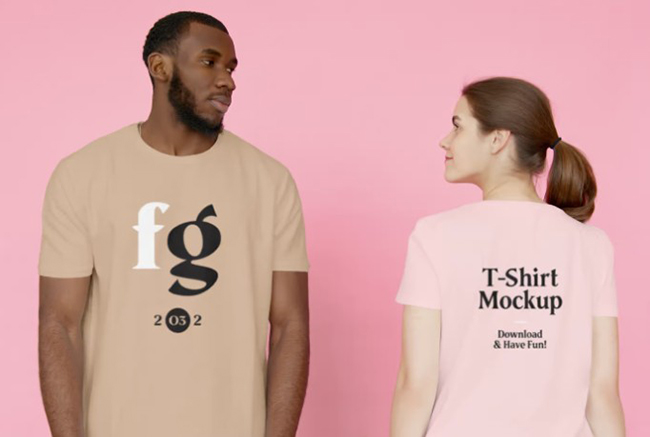 Two T-Shirt’s Mockup