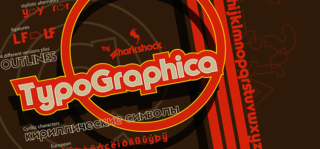 TypoGraphica Geometric Bold Font