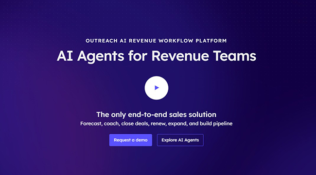 Outreach with SmartTriggers — Best for sales enablement platform with intelligent sequencing