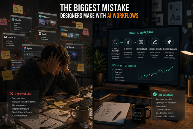 The Biggest Mistake Designers Make With AI Workflows