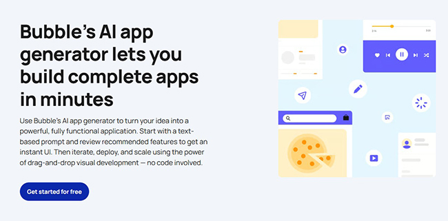 Bubble AI App Generator