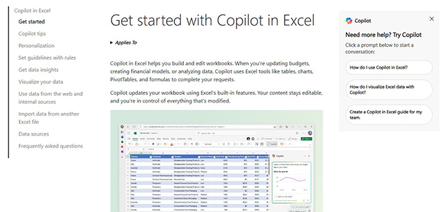  Microsoft Copilot in Excel