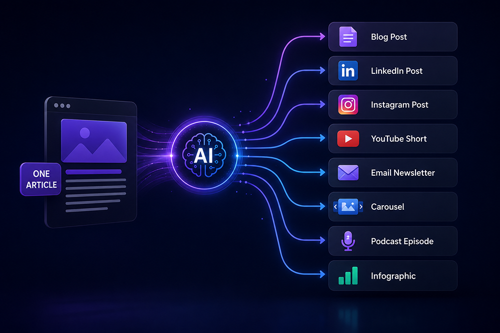 A 30-Day AI Content Repurposing Implementation Plan