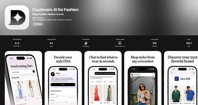 Daydream AI for Fashion