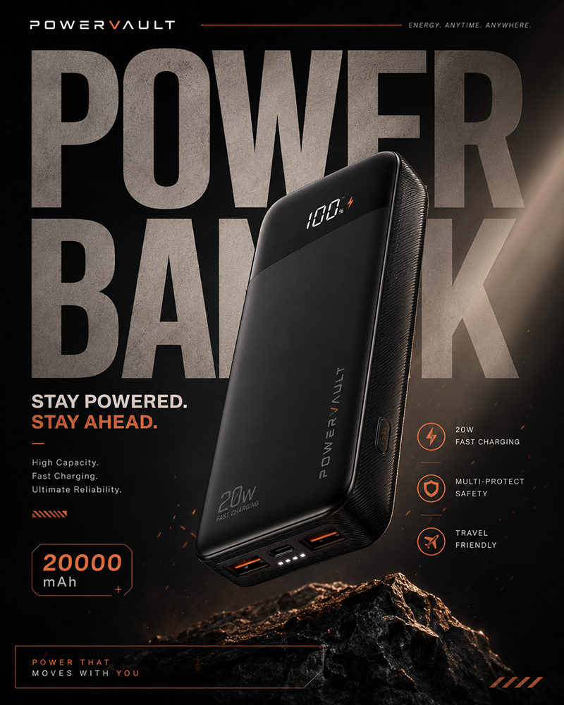 PowerVault power bank advertising campaign