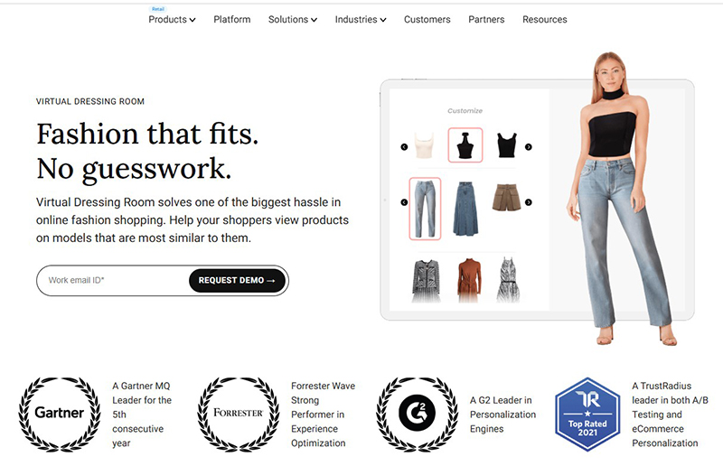 Vue.ai’s Virtual Dressing Room