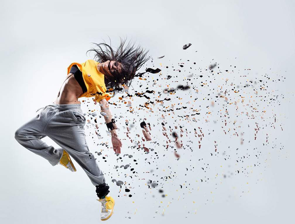 Photoshop Scatter Dispersion Action