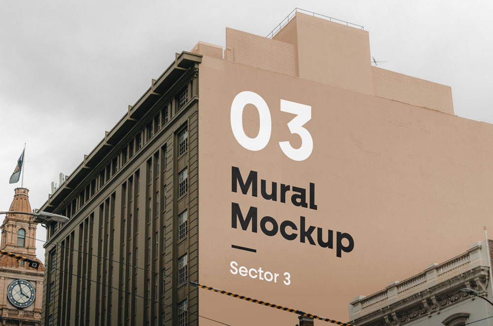 Free Mural Mockup