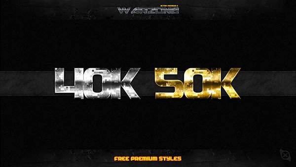Стили слоя 40K и 50K