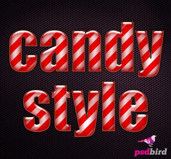 Бесплатный Photoshop Candy Layer Style