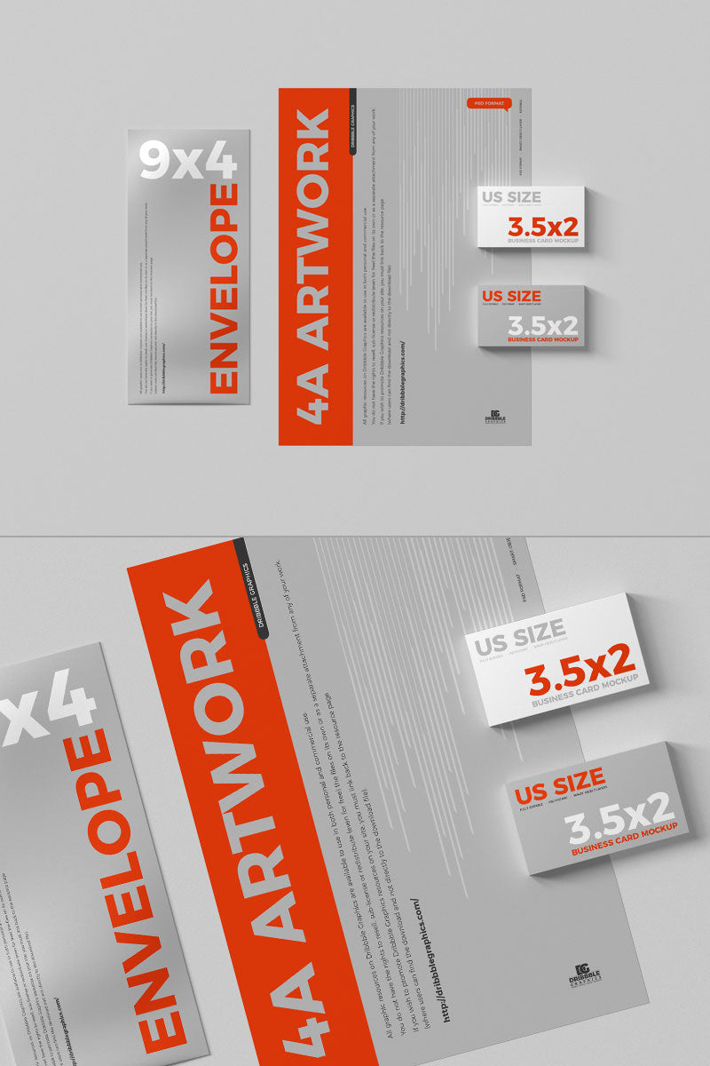 Brand Identity Stationery Mockup