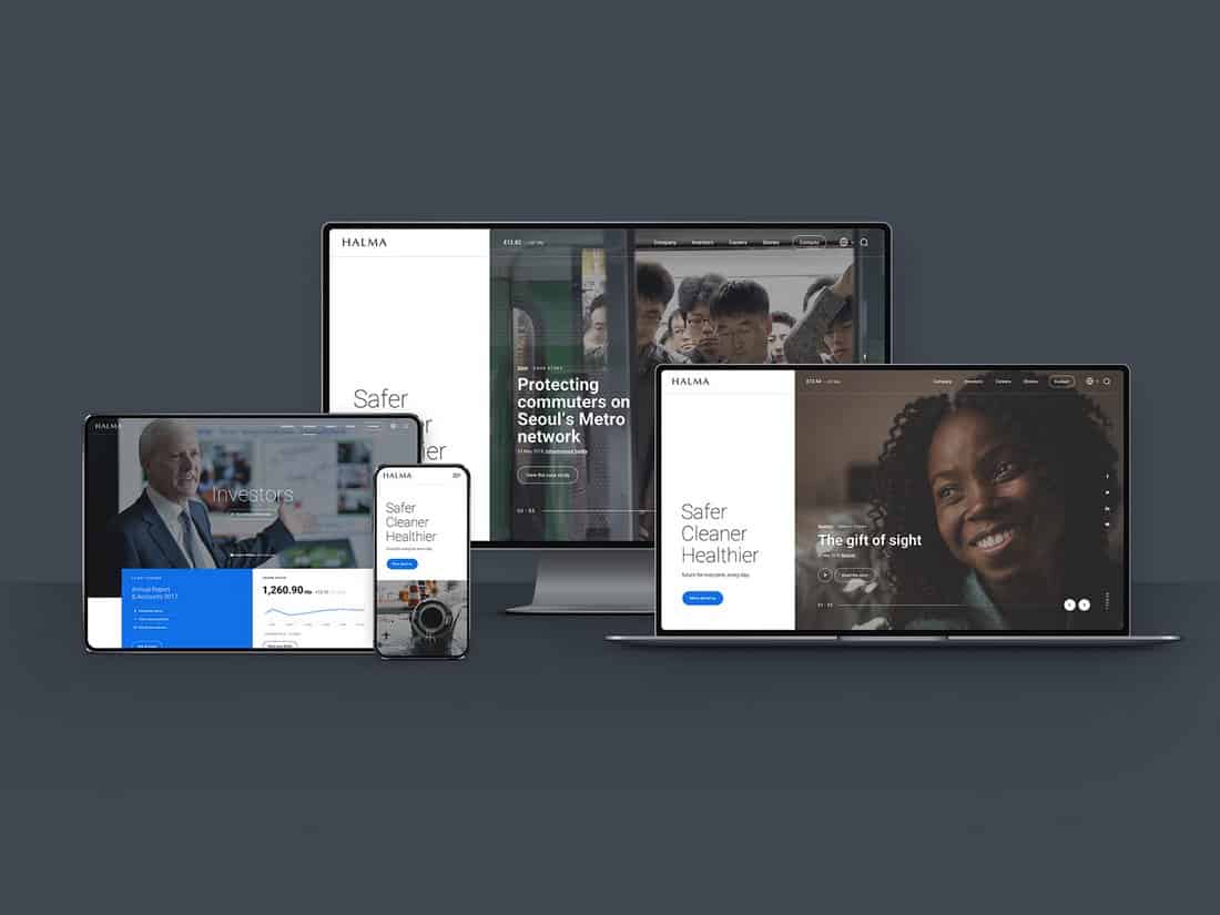 Free Modern Responsive Mockup Template