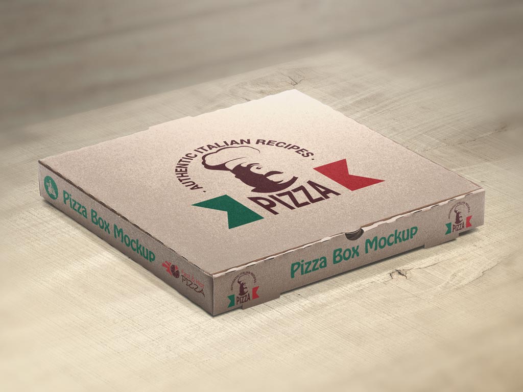 Pizza Box Mockup Set
