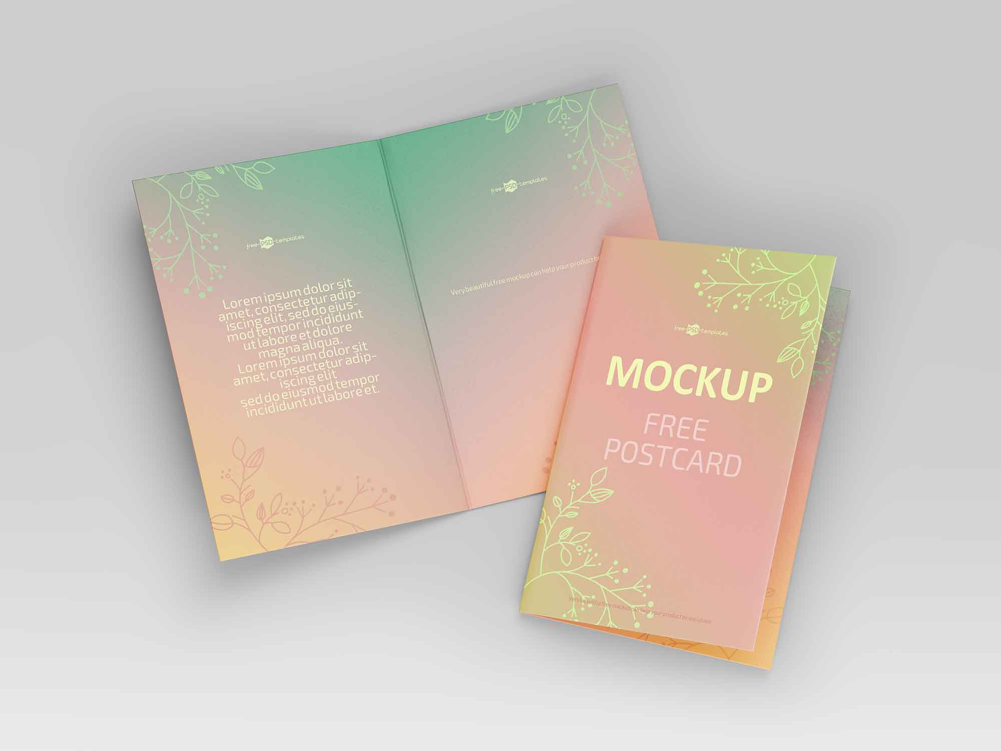 Postcard Mockup