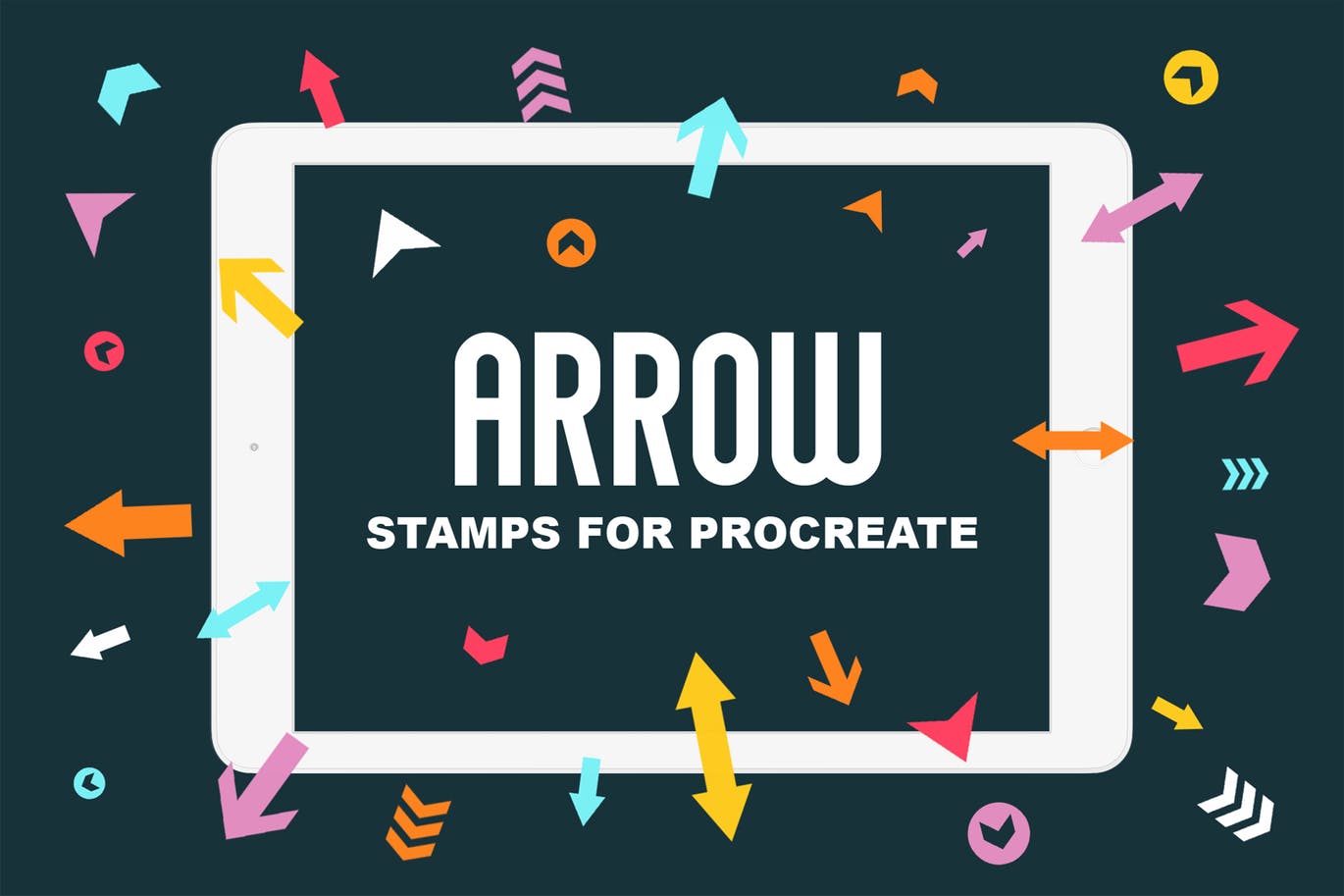 Procreate Arrow Stamp Brushes