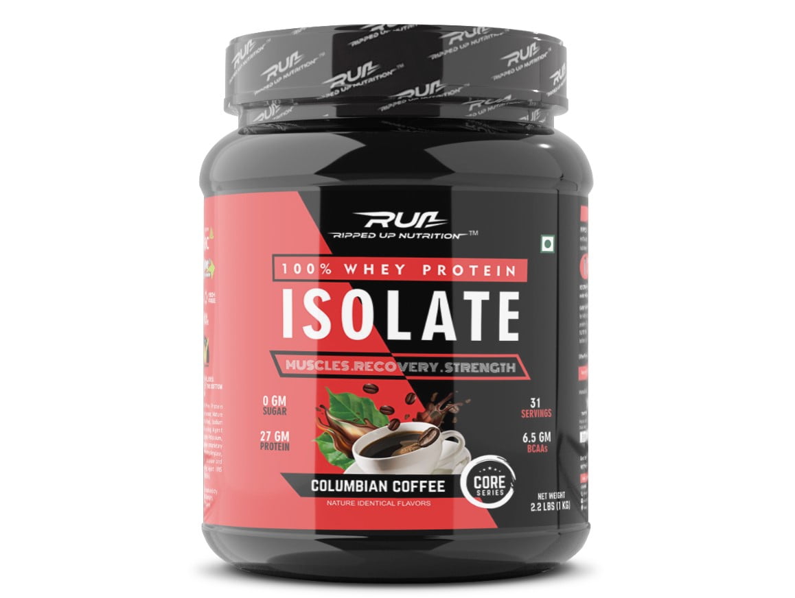 Free Whey Protein Jar Mockup