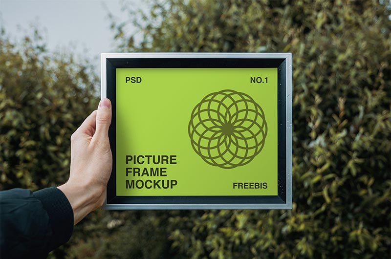 Free Picture Frame Mockup
