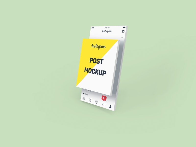 Instagram Post Mockup