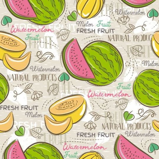 Fruits hand drawn vector seamless pattern 15 eps Fruits hand drawn vector seamless pattern 15 eps