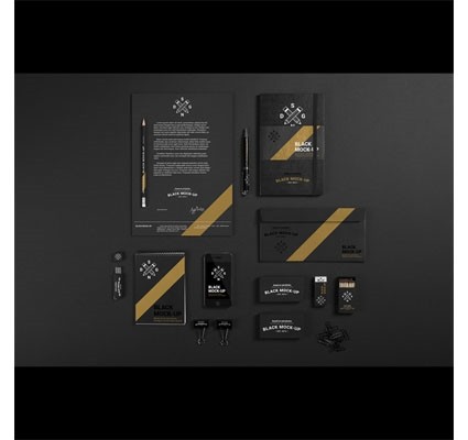 Business stationery mock up design Free Psd
