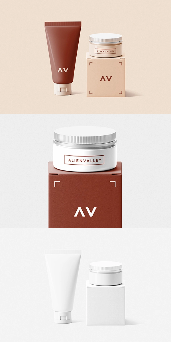 Cosmetic Mockup Set 2