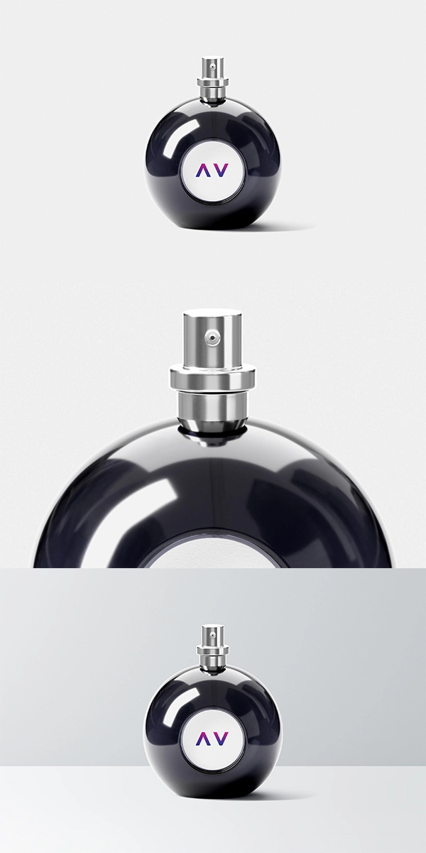 Free Perfume Bottle Mockup