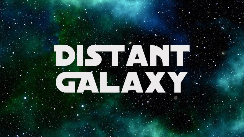 Distant Galaxy Hi-Tech Font