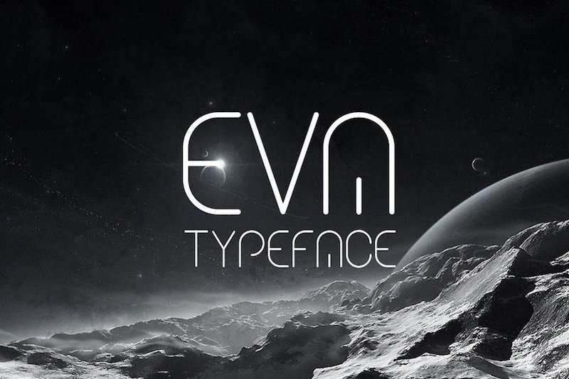 Eva Modern Sans Serif Font