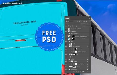 Busdoor-Backbus-PSD-Mockup