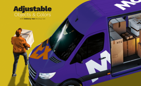 Free-Ultra-Realistic-Delivery-Van-Mockup-Set
