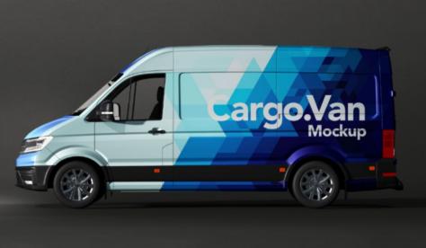 Vinyl-Van-Wrapping-Mockup