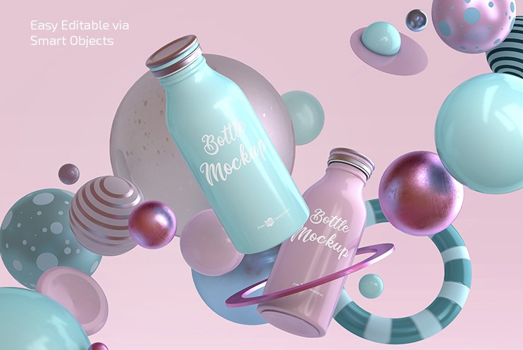 Yogurt Packaging Free Mockup