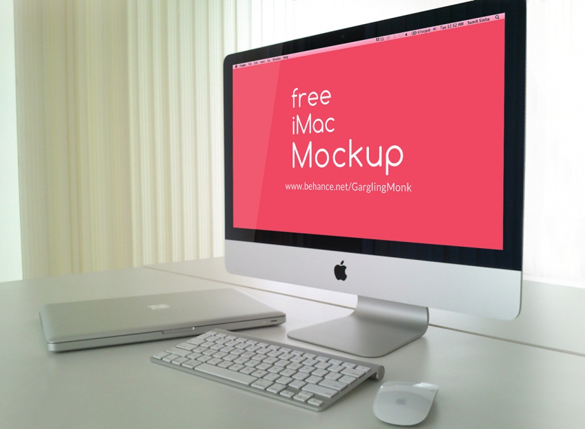 Мокапы: 25 бесплатных мокапов iMac
