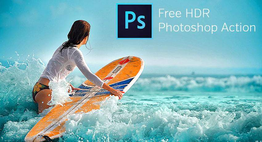 HDR эффекты бесплатные действия фотошоп