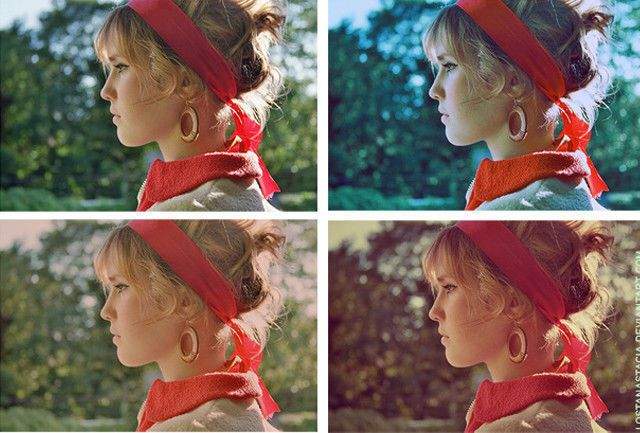 Photoshop Action Vintage Colours