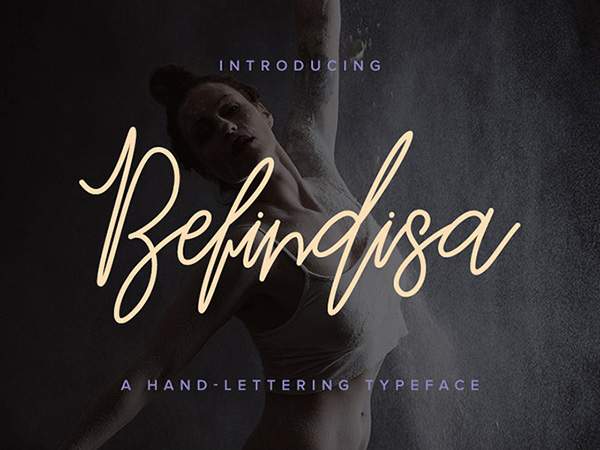 Befindisa Script Font