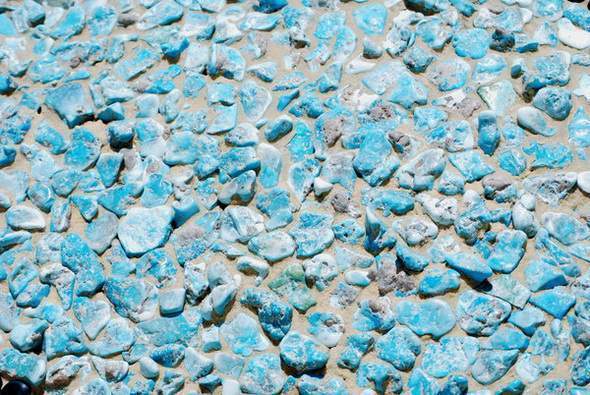 Mosaic turquoise texture