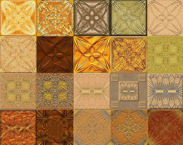 Mosaic tiles texture