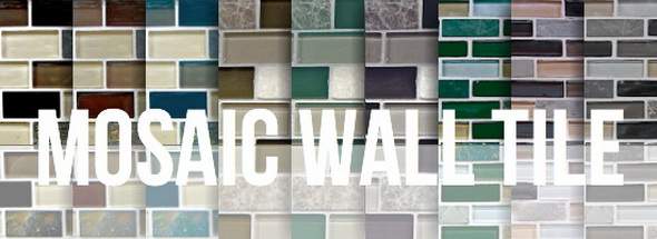 Mosaic wall tiles texture