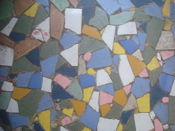 Decorative mosaic texture