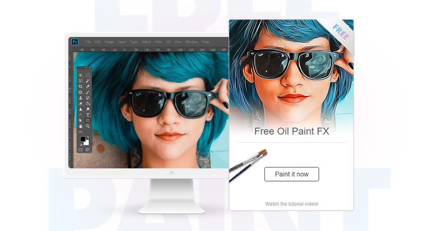 Масляная краска Photoshop Plugin Фотограф плагин