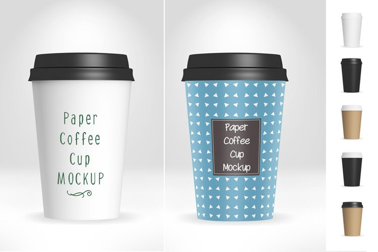 Paper Coffee Cup Mockup