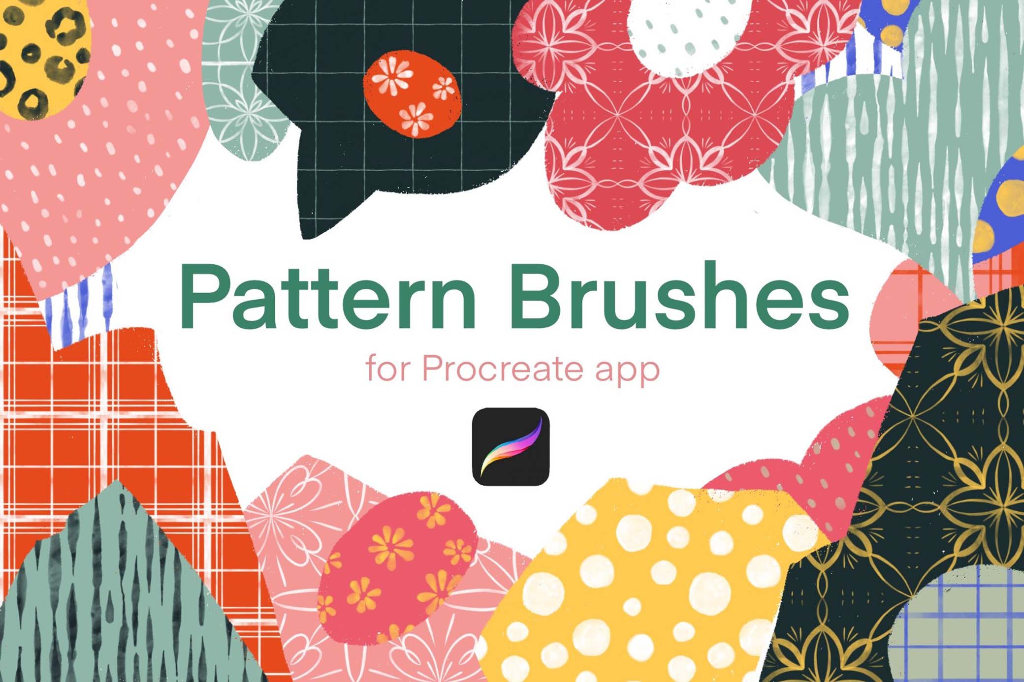 Handmade Procreate Pattern Brushes