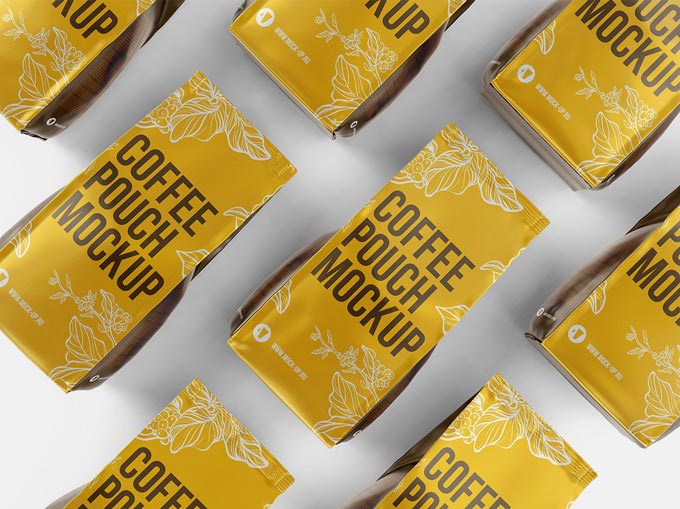 Free Coffee Packaging Mockup