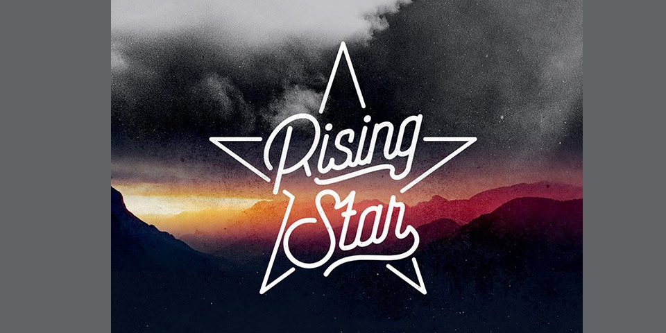 Rising Star Monoline Script